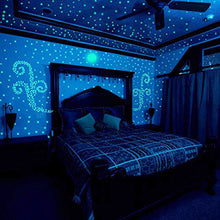 Load image into Gallery viewer, Kids Luminous Glow In The Dark Stars Stickers - allaboutkidsstuff.com