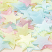 Load image into Gallery viewer, Kids Luminous Glow In The Dark Stars Stickers - allaboutkidsstuff.com