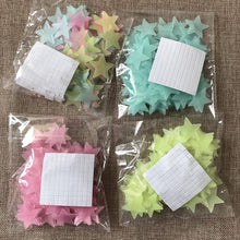 Load image into Gallery viewer, Kids Luminous Glow In The Dark Stars Stickers - allaboutkidsstuff.com